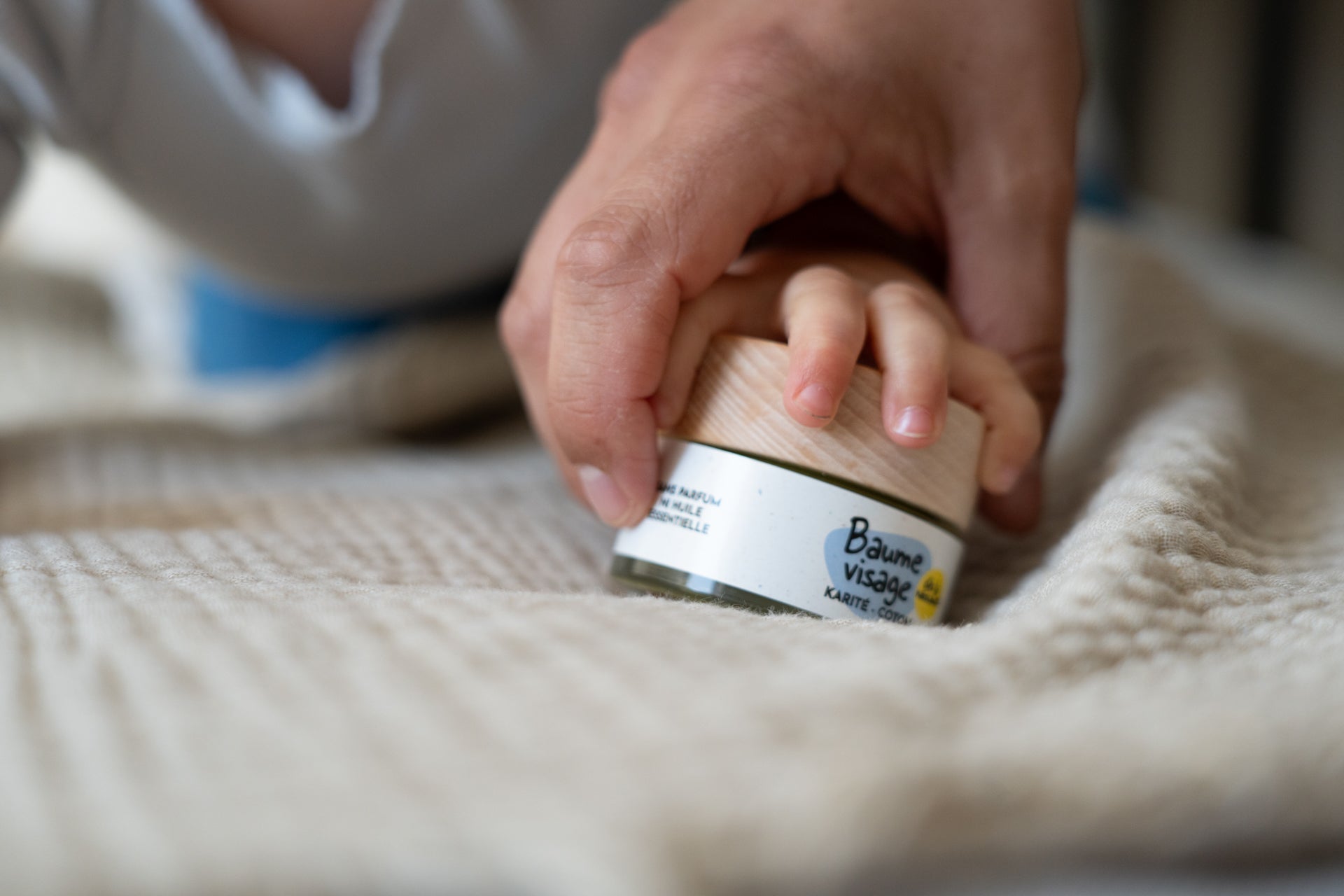 Baume ou Crème pour Soin du Visage de Bébé