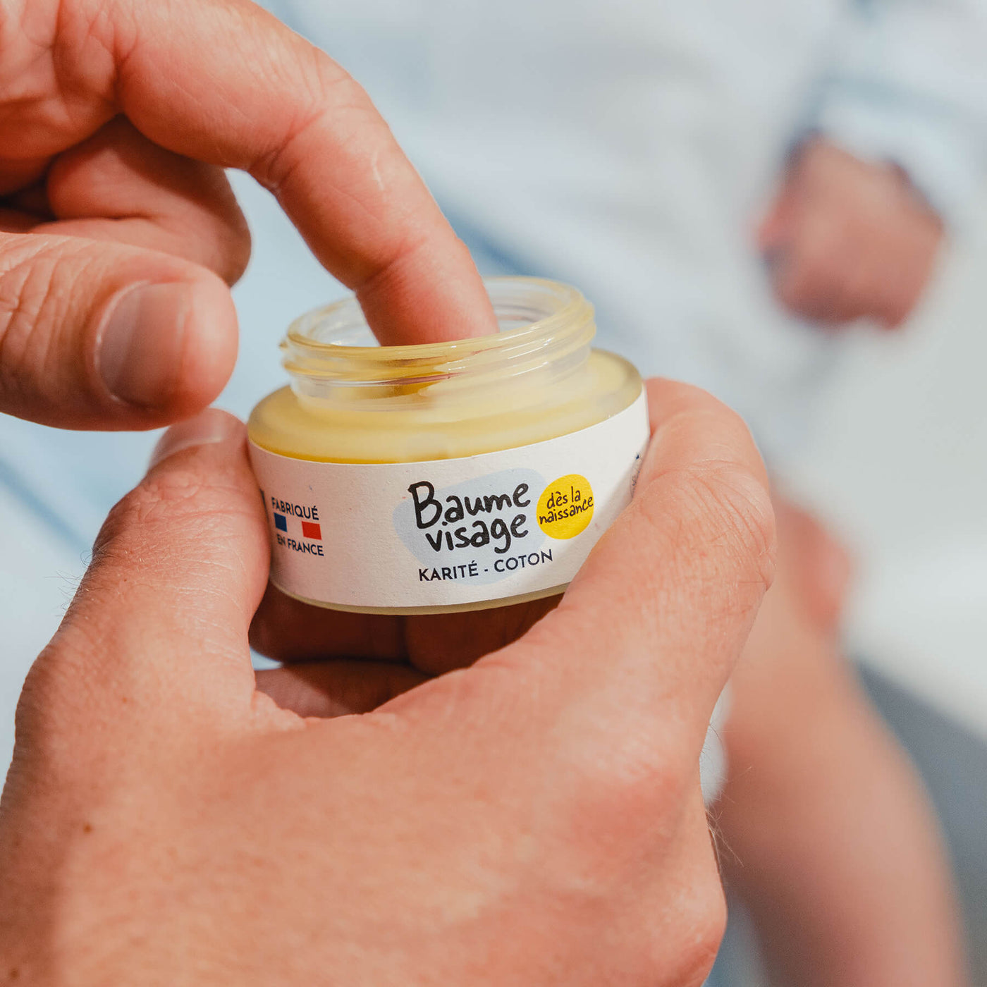 Baume hydratant visage bébé