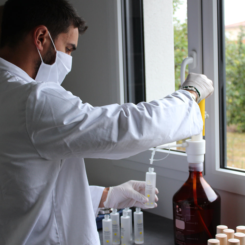 Pototam conçois et fabrique ses soins bio en France, à Montbrison