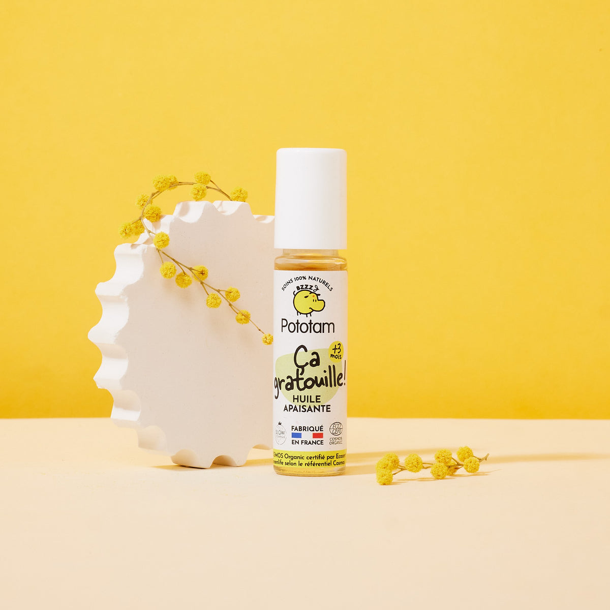 Huile apaisante – Ça gratouille ! – Etiquette froissée - 10 ml
