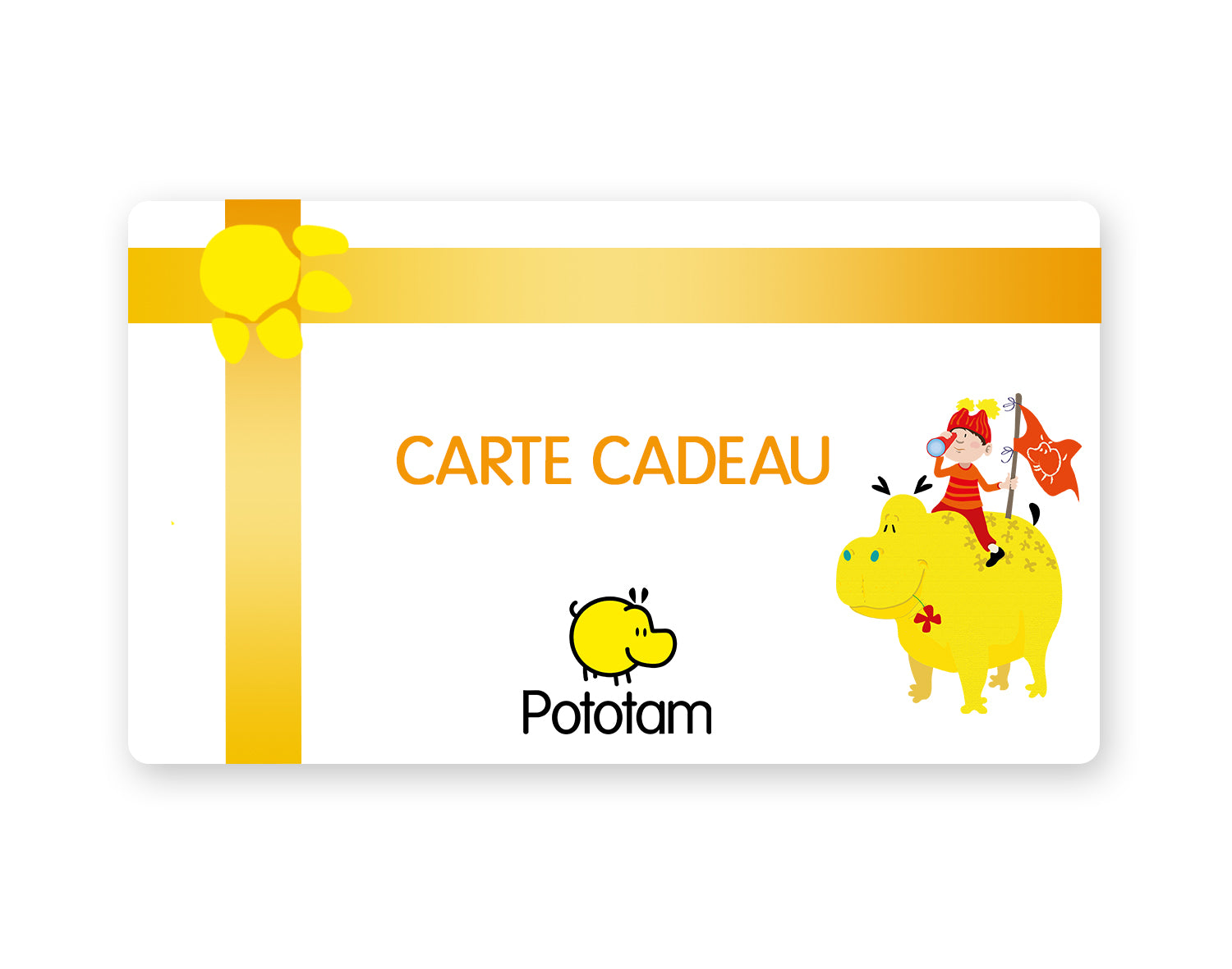 Carte Cadeau Pototam