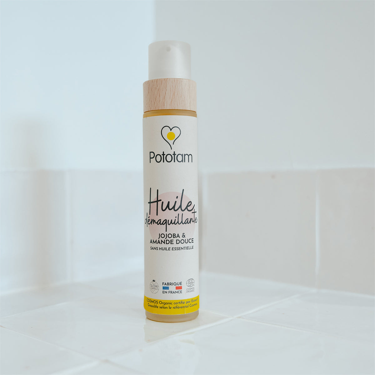 Huile Démaquillante Jojoba et Amande douce – 100 ml