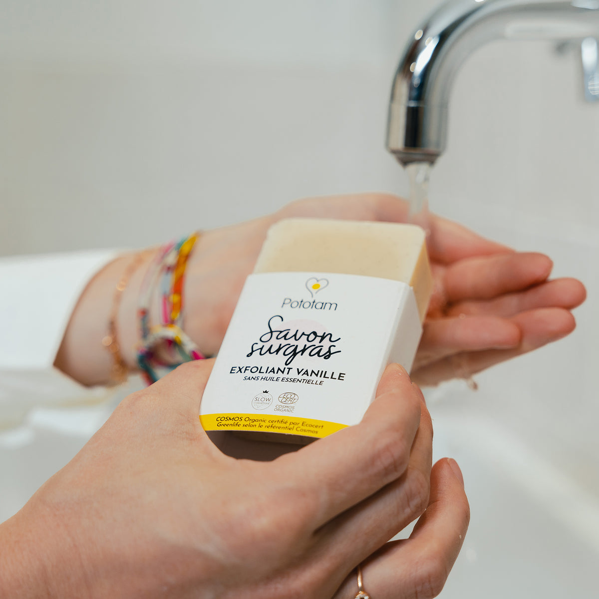 Savon Surgras Exfoliant Vanille – 95 g