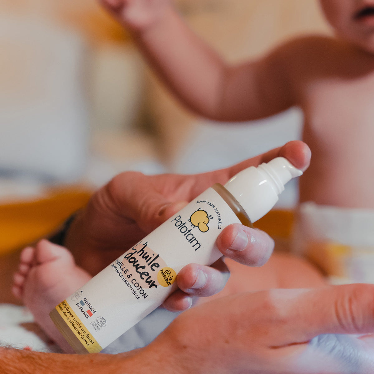 Huile Douceur Vanille & Coton - Etiquette froissée – 50ml