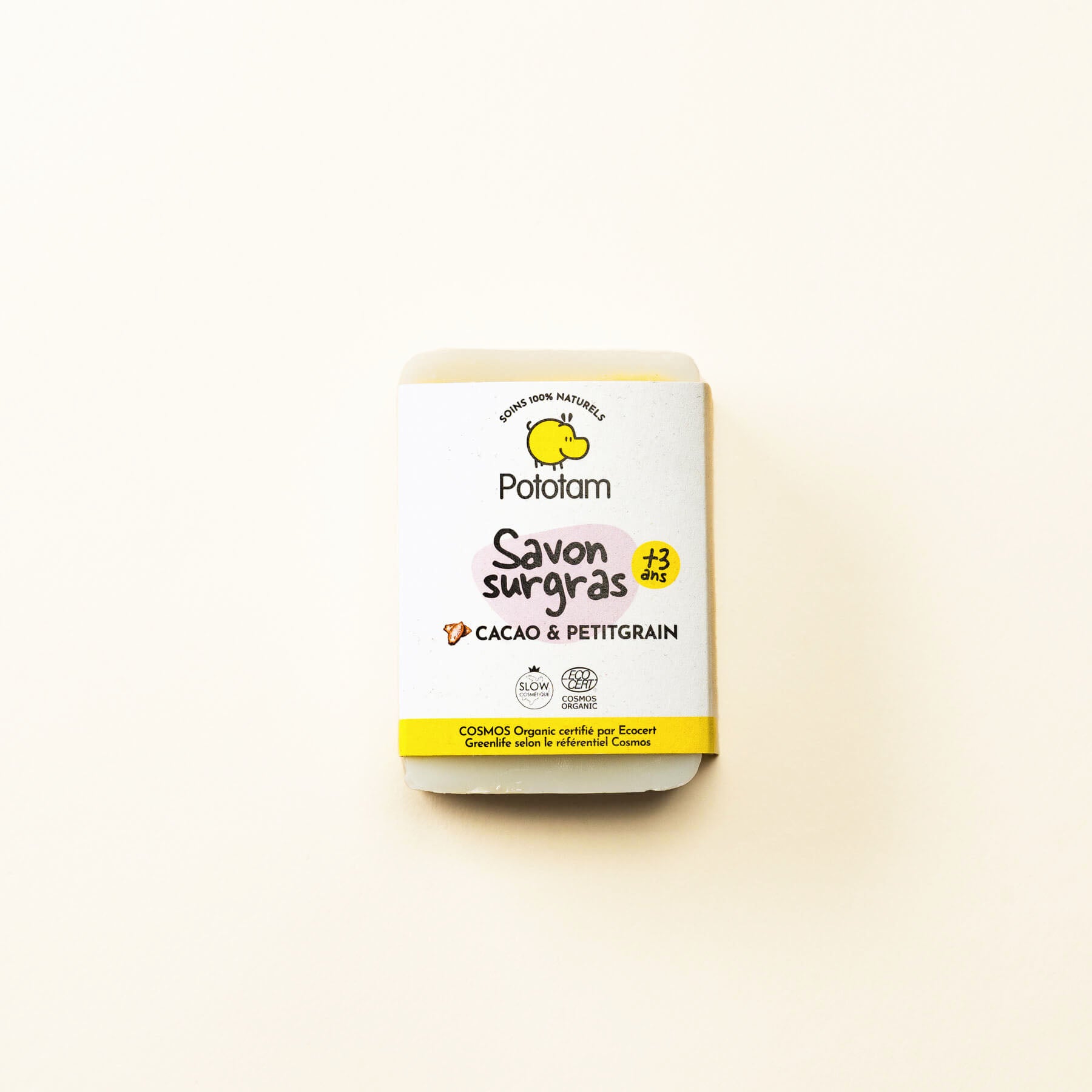 Savon Surgras Cacao et Petitgrain – 95 g